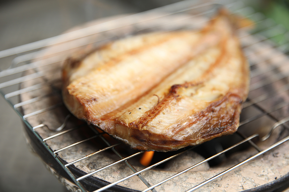 シマホッケ七輪焼き